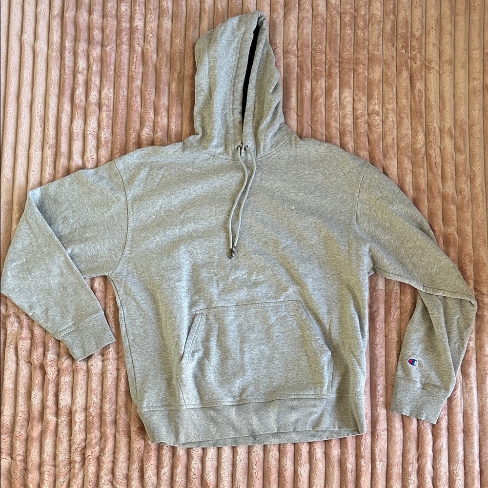 Champion Light Gray Men's Hoodie